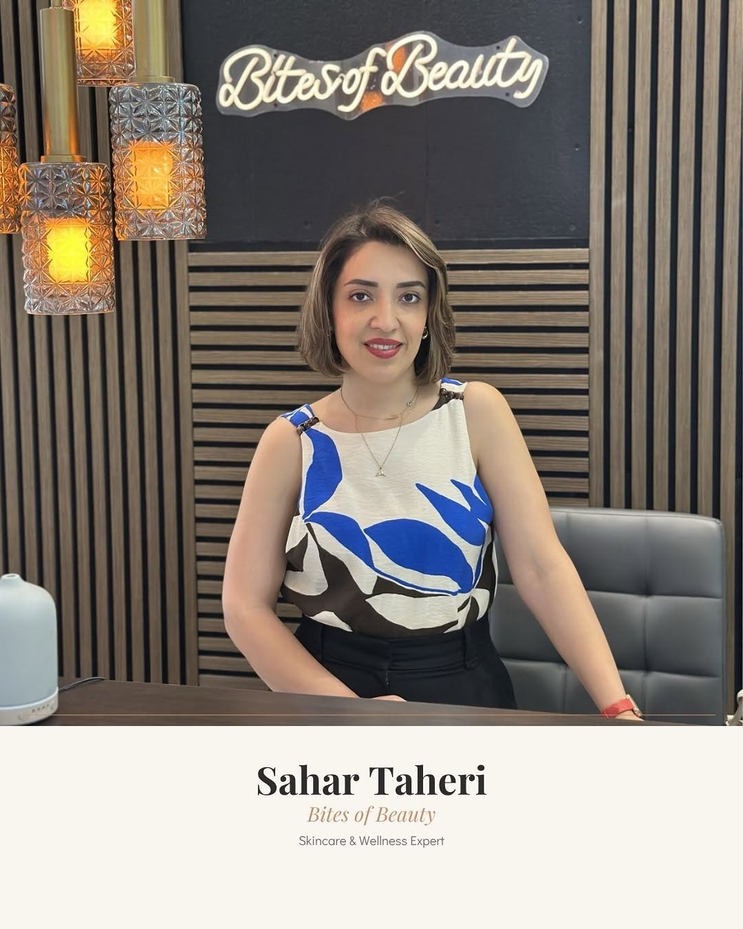 Sahar Taheri — Gründerin Bites of Beauty